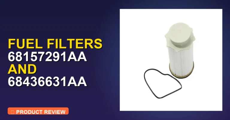 2020 Ram 2500 Fuel Filter: Full Comparison [2026]