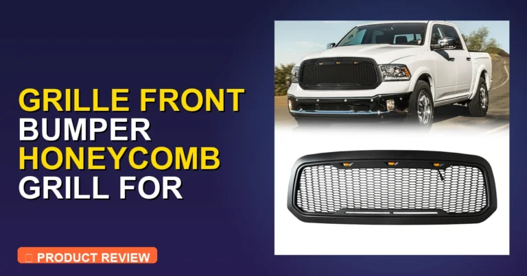 2019 Ram 1500 Grill: Grille Front Bumper Honeycomb Grill [2026]