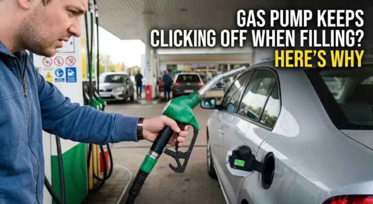 gas pump keeps clicking off when filling