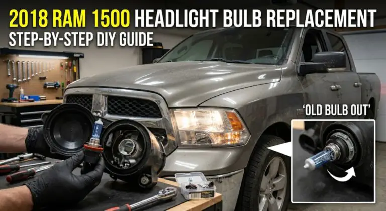 2018 Ram 1500 Headlight Bulb Replacement Guide and Bulb Sizes