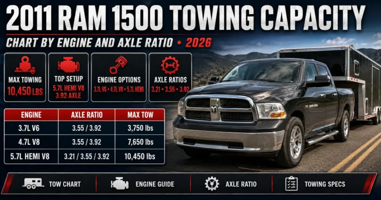 2011 Ram 1500 Towing Capacity Chart