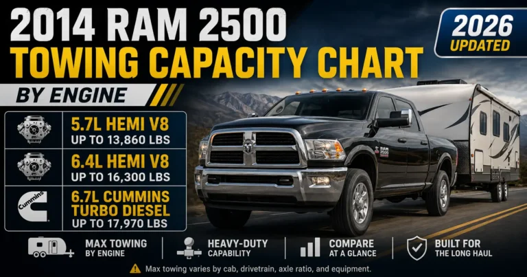 2014 Ram 2500 Towing Capacity Chart