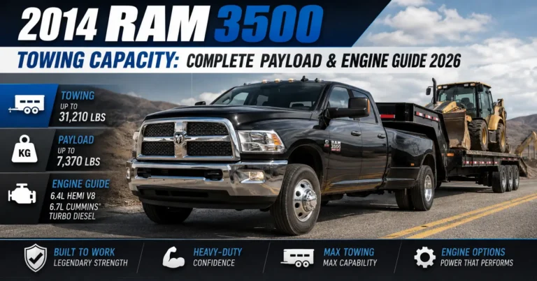 2014 ram 3500 towing capacity