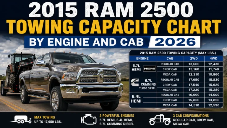 2015 ram 2500 towing capacity