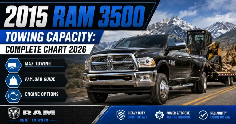 2015 ram 3500 towing capacity