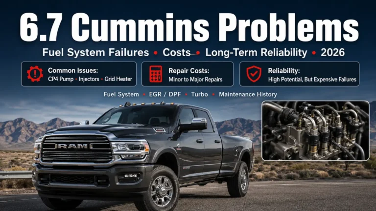 6.7 Cummins Problems: Ultimate Guide to Failures, Costs & Fixes 2026