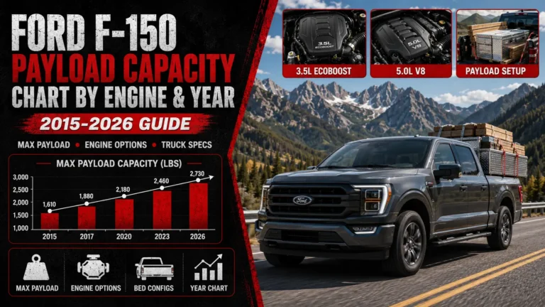 Ford F-150 Payload Capacity Chart by Engine