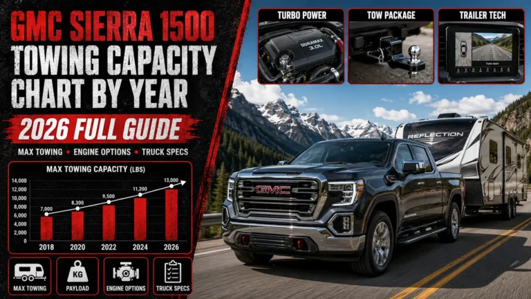 GMC Sierra 1500 Towing Capacity Chart by Year - 2026 Full Guide