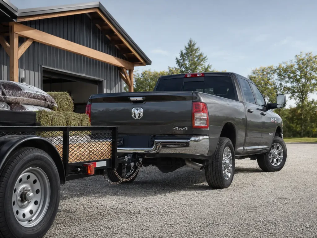 6.4 Hemi Ram 2500 towing trailer comparison