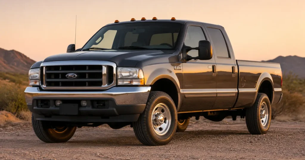 1999 Ford F-250 7.3 Powerstroke diesel truck exterior