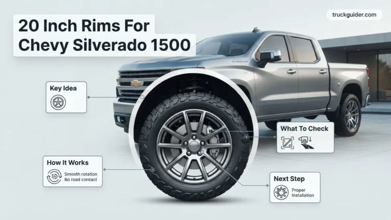 20 Inch Rims For Chevy Silverado 1500 Best Fitment 2026