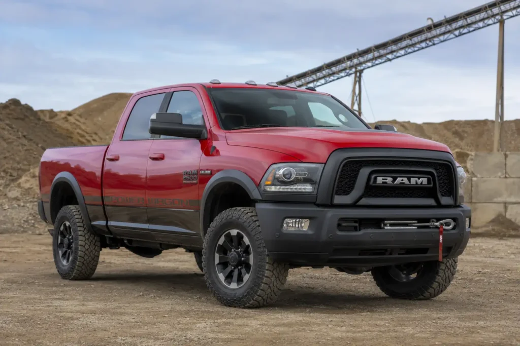 2018 Ram 2500 6.4 Hemi horsepower truck exterior shot