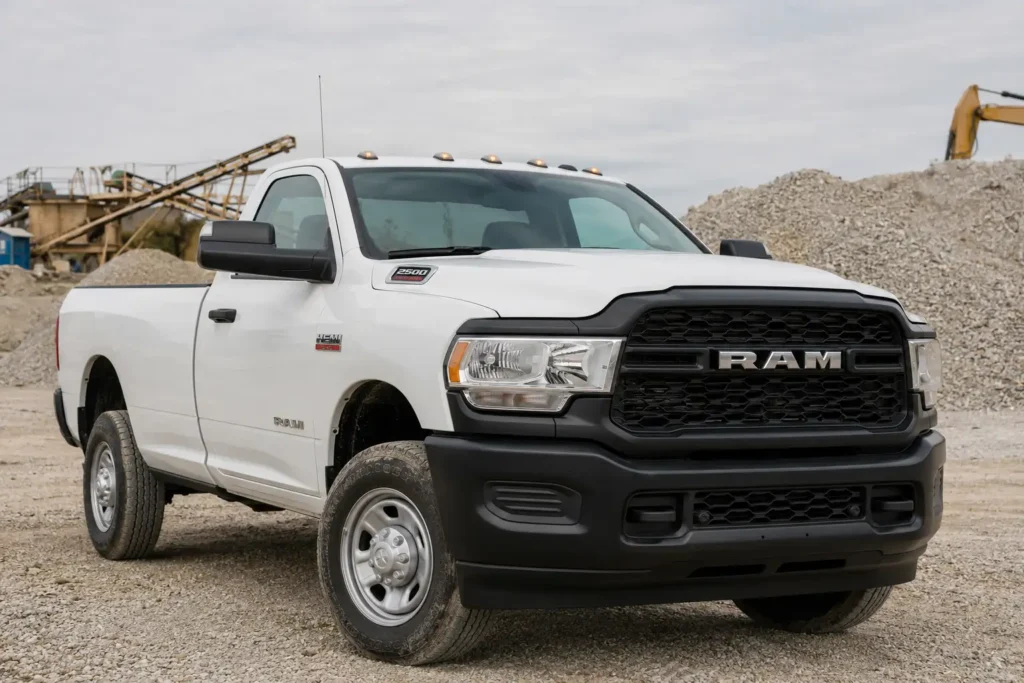 2019 Ram 2500 6.4 HEMI truck parked showing engine badge
