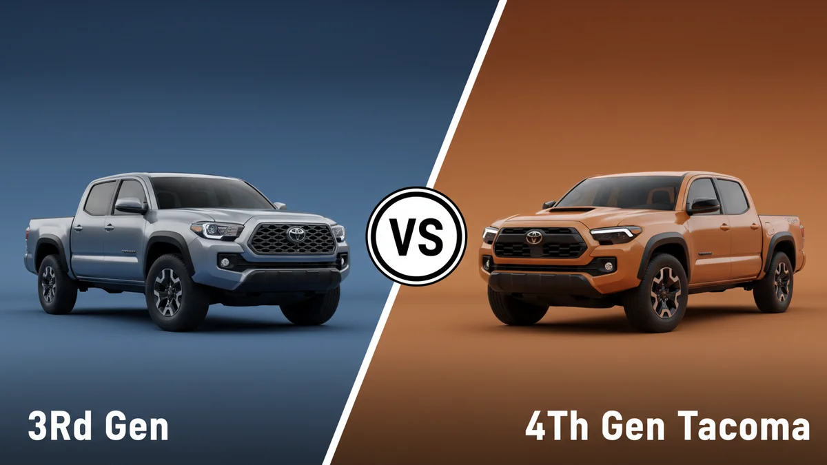 3Rd Gen vs 4Th Gen Tacoma comparison