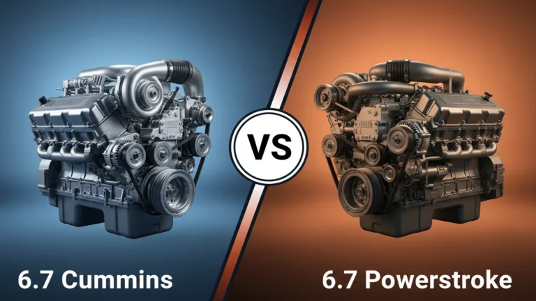 6.7 Cummins vs 6.7 Powerstroke side-by-side comparison