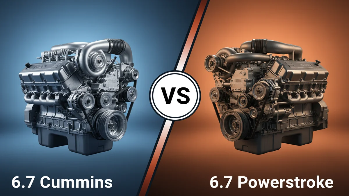 6.7 Cummins vs 6.7 Powerstroke comparison