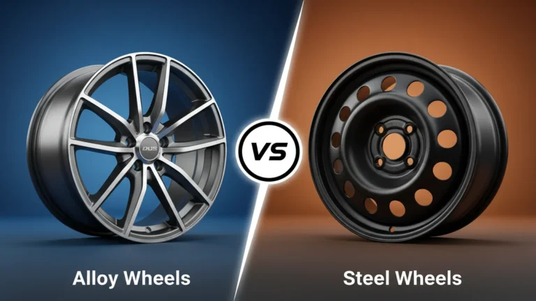 Alloy Wheels vs Steel Wheels side-by-side comparison