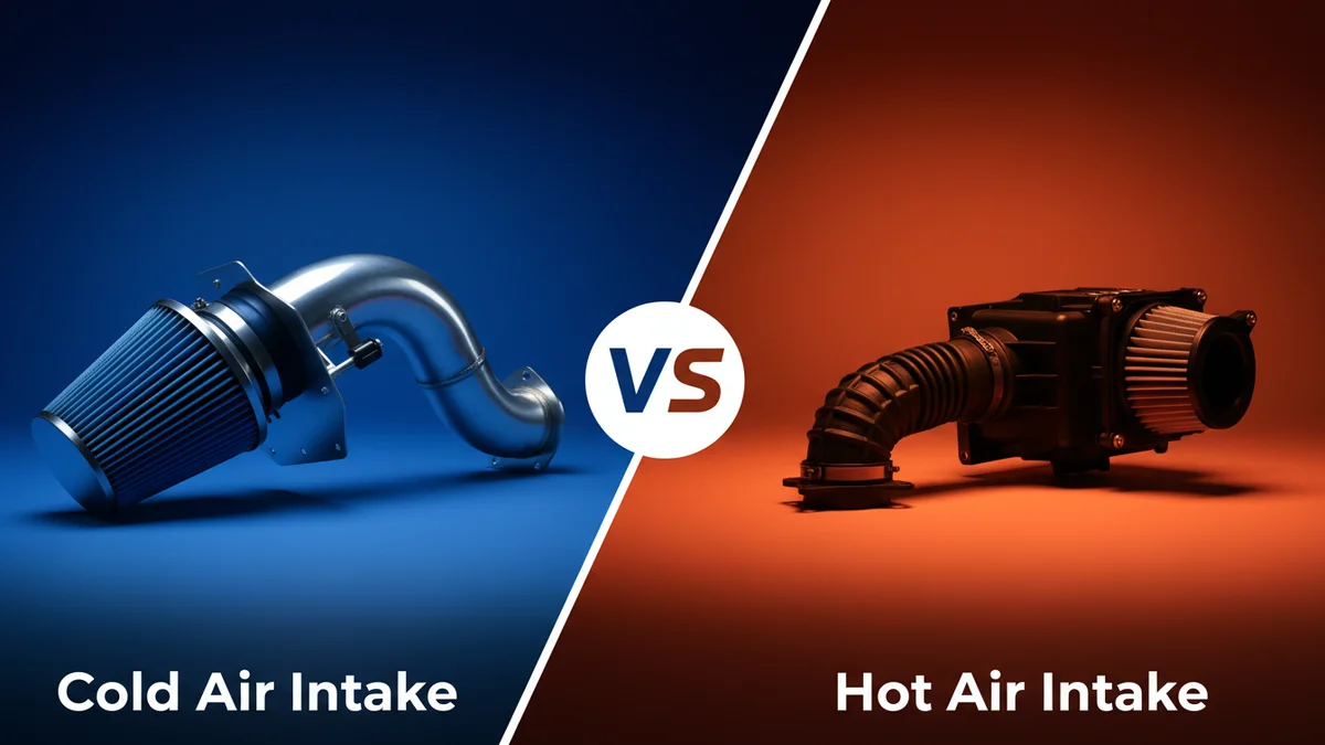 Cold Air Intake vs Hot Air Intake comparison