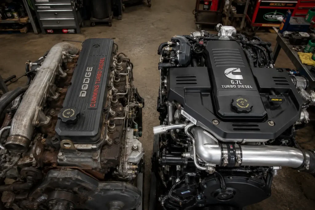 12 valve versus 24 valve Cummins engine generation comparison