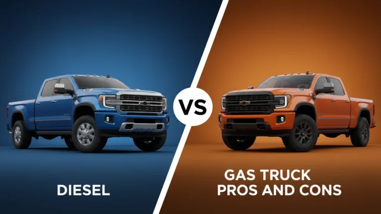 Diesel vs Gas Truck Pros and Cons side-by-side comparison