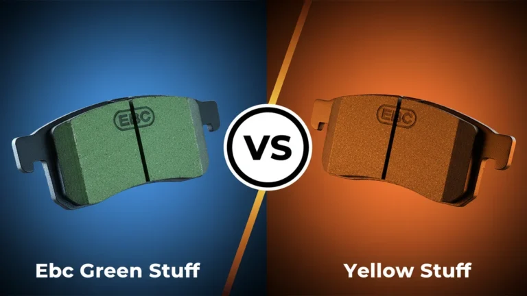 Ebc Green Stuff vs Yellow Stuff side-by-side comparison