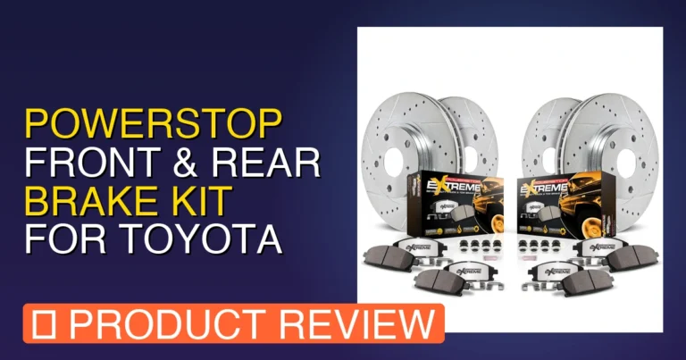 Power Stop Z36 Brake Kit Review: PowerStop Front & Rear Kit 2026 Verdi