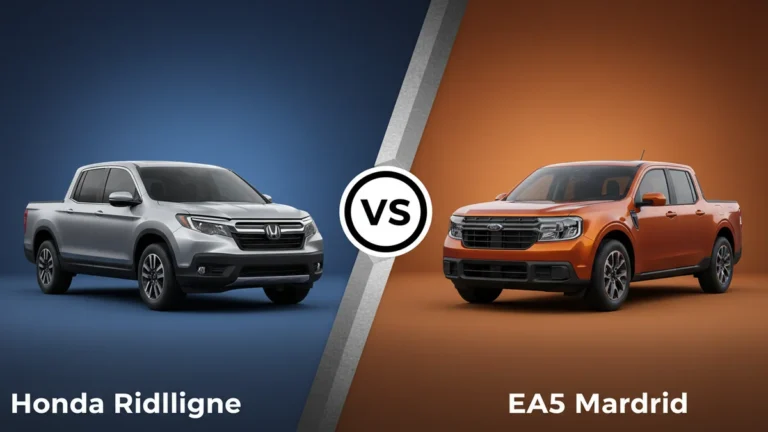 Honda Ridgeline vs Ford Maverick side-by-side comparison