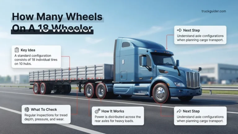 How Many Wheels on a 18 Wheeler Real Guide for 2026