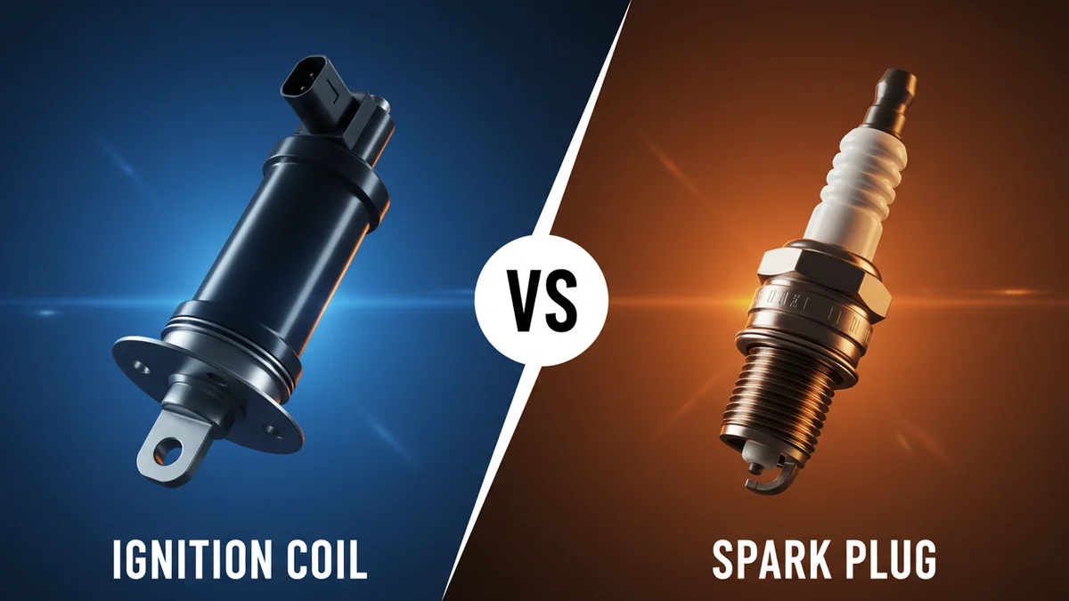 Ignition Coil vs Spark Plug comparison