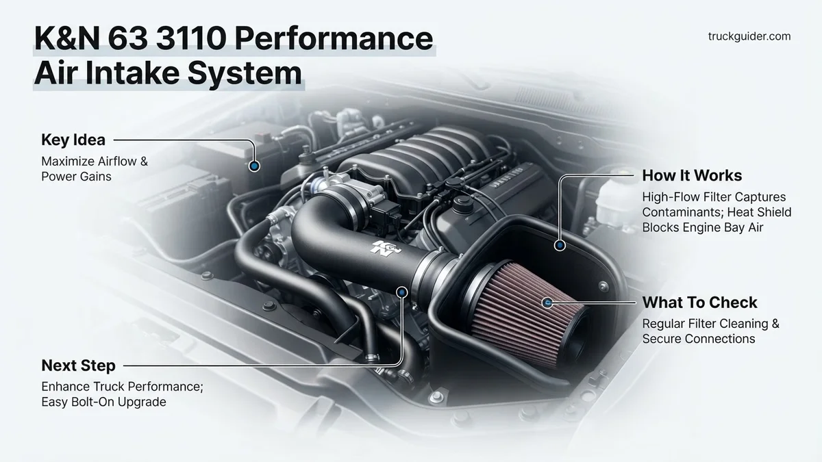K&N 63 3110 Performance Air Intake System K&N 63 3110 Performance Air Intake System expert guide showing the main topic and key context