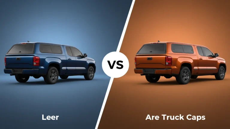 Leer vs Are Truck Caps side-by-side comparison