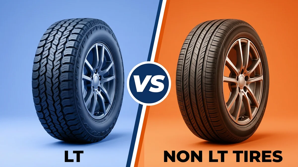 Lt vs Non Lt Tires comparison