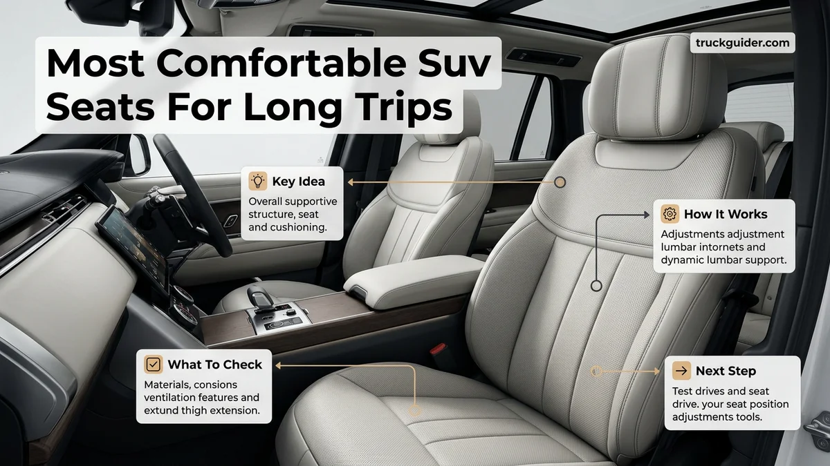 Most Comfortable Suv Seats For Long Trips Most Comfortable Suv Seats For Long Trips expert guide showing the main topic and key context