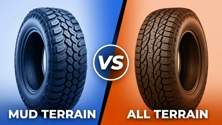 Mud Terrain vs All Terrain side-by-side comparison