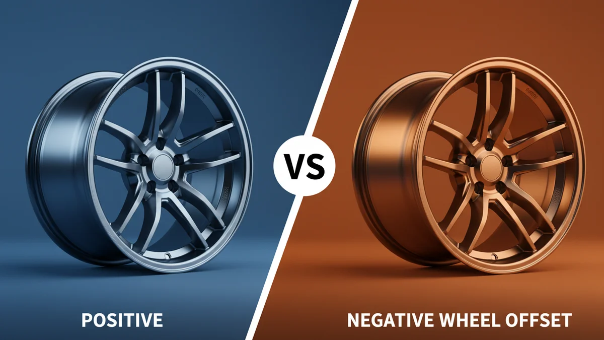 Positive vs Negative Wheel Offset comparison