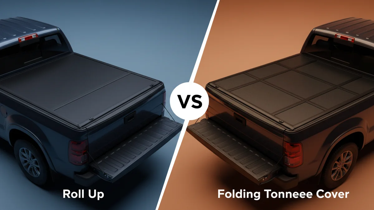 Roll Up vs Folding Tonneau Cover comparison