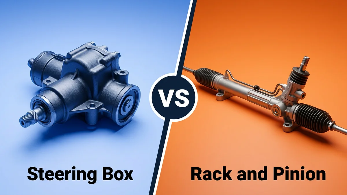 Steering Box vs Rack and Pinion comparison