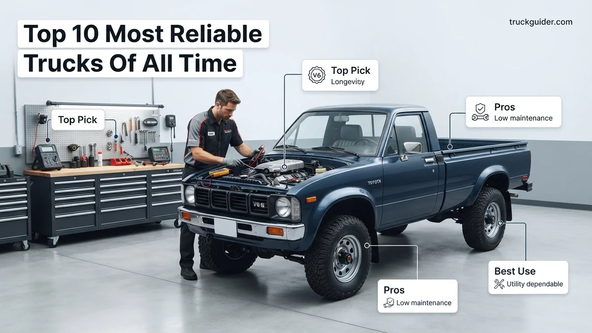 Top 10 Most Reliable Trucks Of All Time expert guide showing the main topic and key context