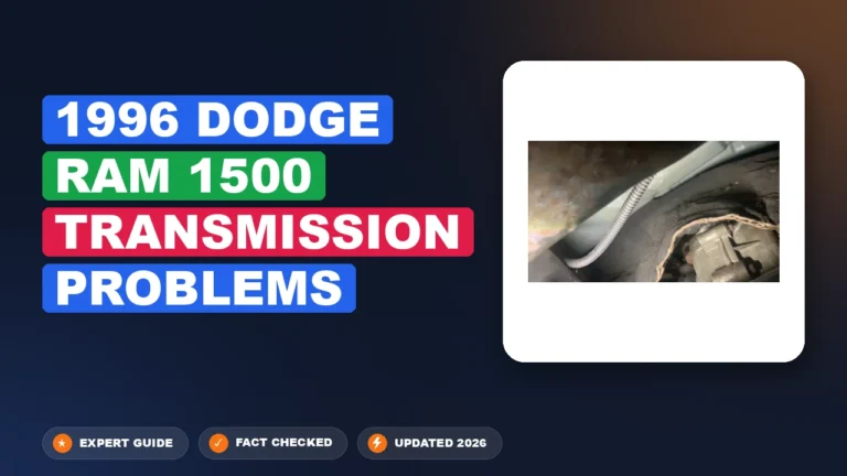 1996 dodge ram 1500 transmission problems - comprehensive guide infographic