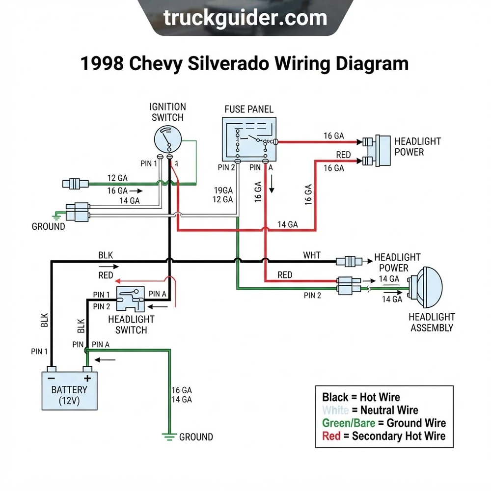 1998 Chevy Silverado Wiring Diagram: 2026 Troubleshooting Guide