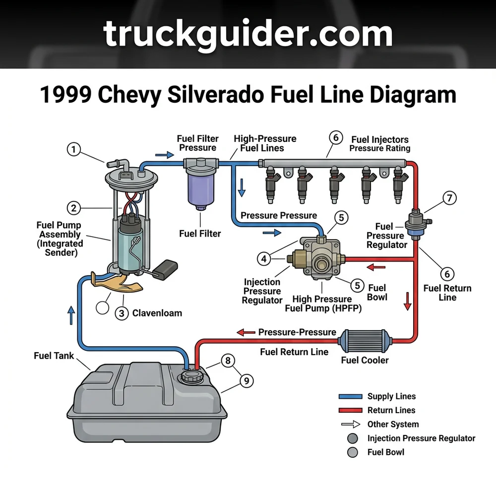 1999 Chevy Silverado Fuel System Diagram: Component & Repair Guide 2026
