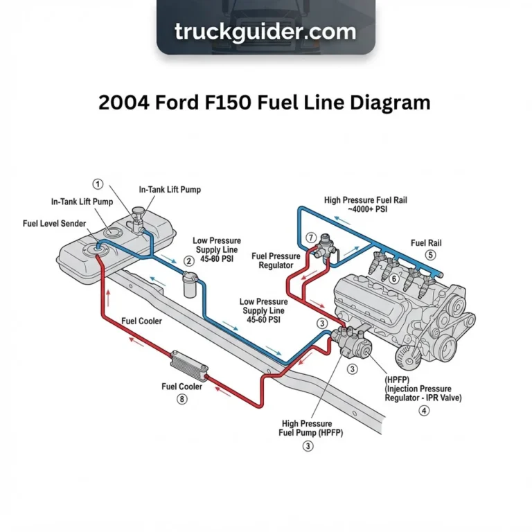 2004 ford f150 fuel line diagram diagram with labeled components and explanations