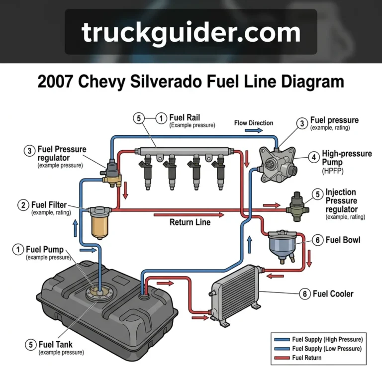 2007 chevy silverado fuel line diagram diagram with labeled components and explanations