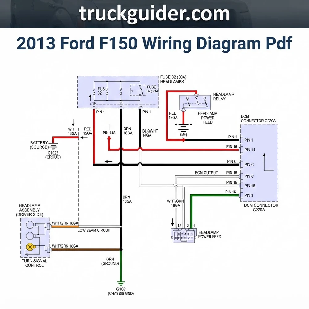 2013 Ford F150 Wiring Diagram PDF: 2026 Troubleshooting Guide