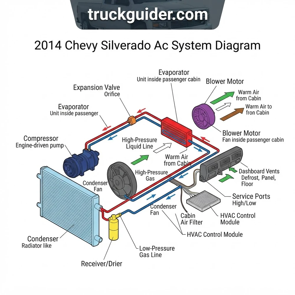 2014 Chevy Silverado AC System Diagram: Troubleshooting 2026