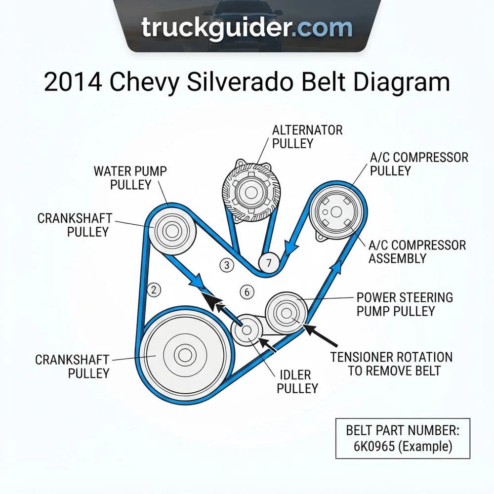 2014 Chevy Silverado Belt Diagram: Routing & Maintenance 2026