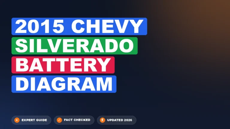 2015 chevy silverado battery diagram with labeled components and connections