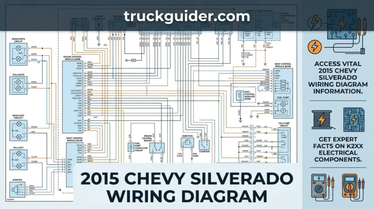 2015 chevy silverado wiring diagram with labeled components and connections