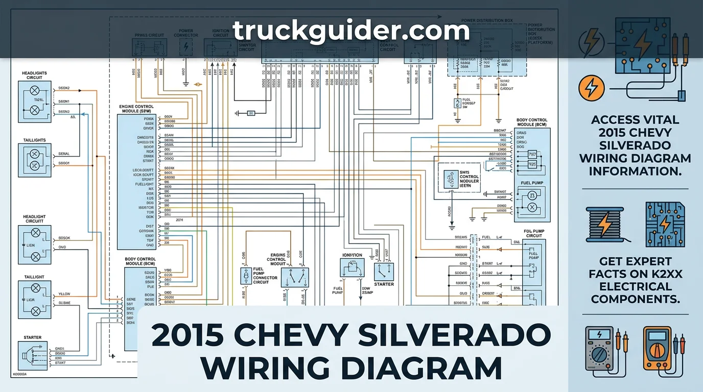 2015 chevy silverado wiring diagram with labeled components and connections
