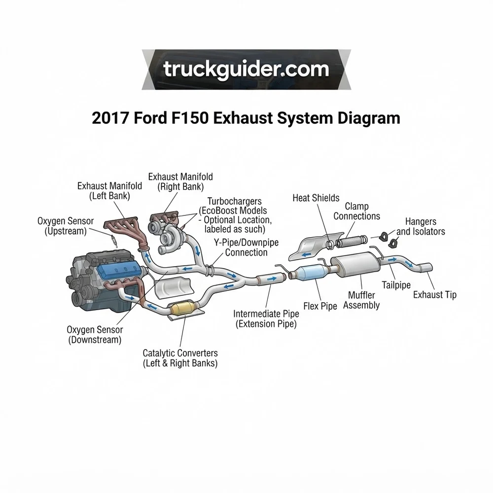 2017 Ford F150 Exhaust System Diagram: Component Breakdown 2026